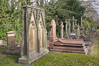 Lawnswood Cemetery, West Yorkshire