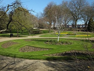 Memorial Gardens, Nottingham, Nottinghamshire