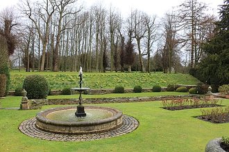 Gawsworth Hall gardens, Cheshire