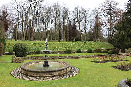 Gawsworth Hall gardens, Cheshire