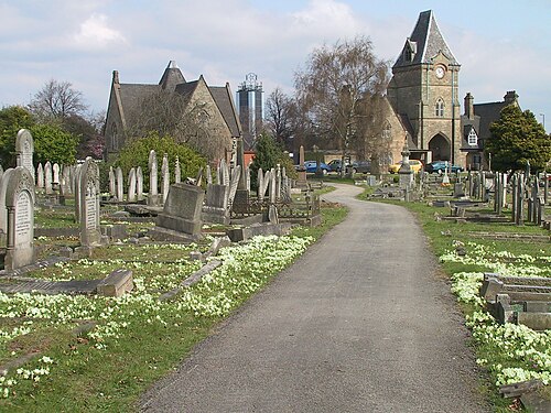 Nottingham Road Cemetery, Derbyshire