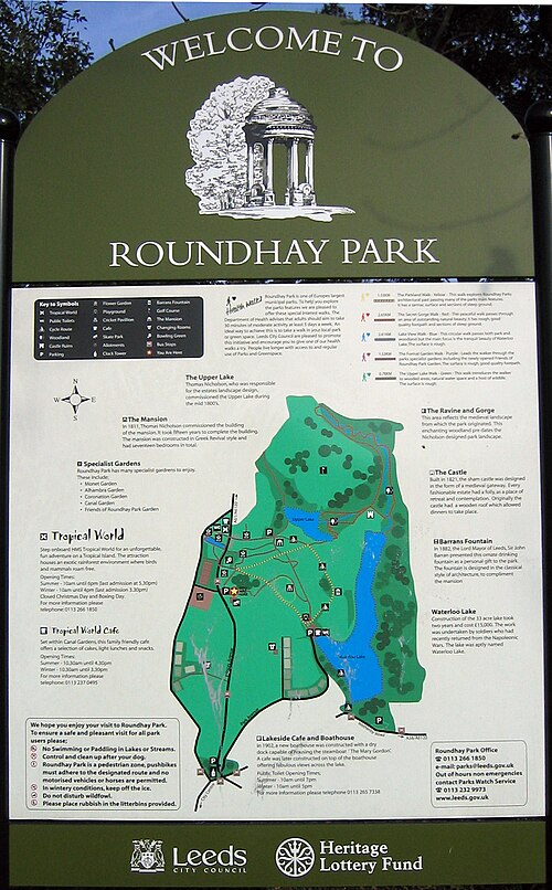 Roundhay Park, West Yorkshire