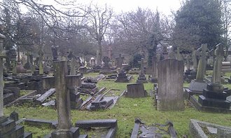 City of Westminster Cemetery, Hanwell, Greater London