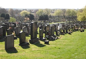 St Helens Cemetery, Merseyside