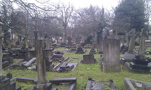 City of Westminster Cemetery, Hanwell, Greater London