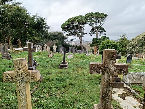 Falmouth Cemetery, Cornwall